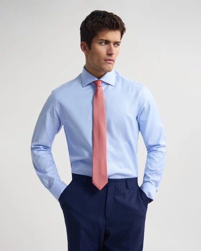 Oxford - Trafalgar Slim Fit Cotton Luxury Shirt
