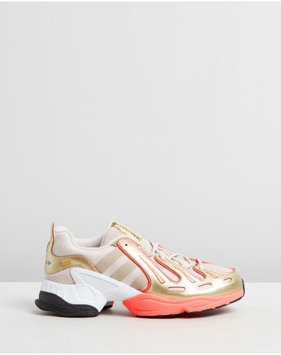 Clear Brown, Matte Gold & Semi Coral