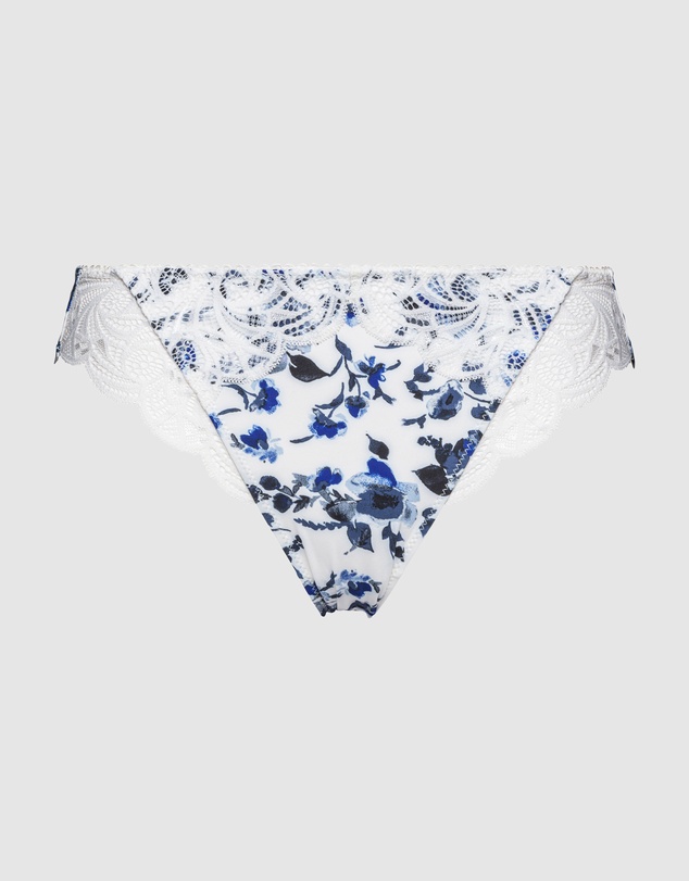 Sans Complexe - Ariane Fantaisy Microfibre & Lace Bikini Brief