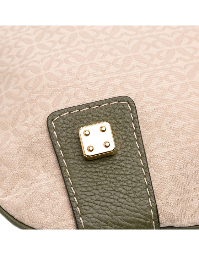 Pre-Loved by Azura Reborn - Pre-Loved Anagram Canvas New Road Crossbody