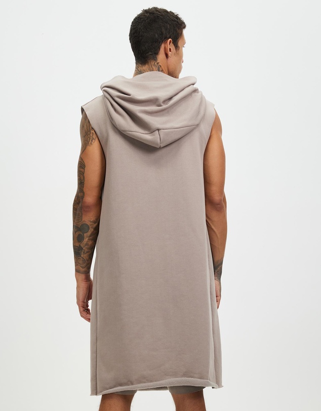 Surrounded By Ghosts - The Mercury Hooded Fleece Sleeveless Cardigan