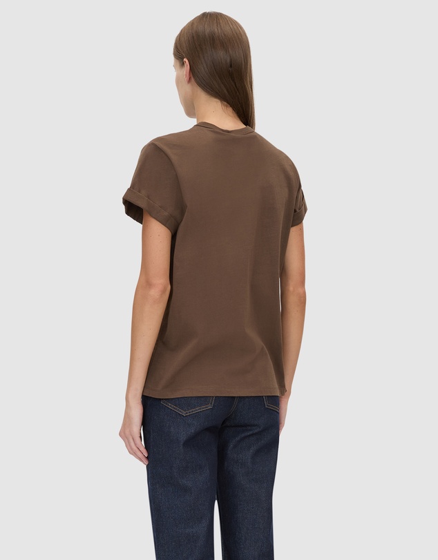 C&M CAMILLA AND MARC - Maren Logo Roll Sleeve Tee