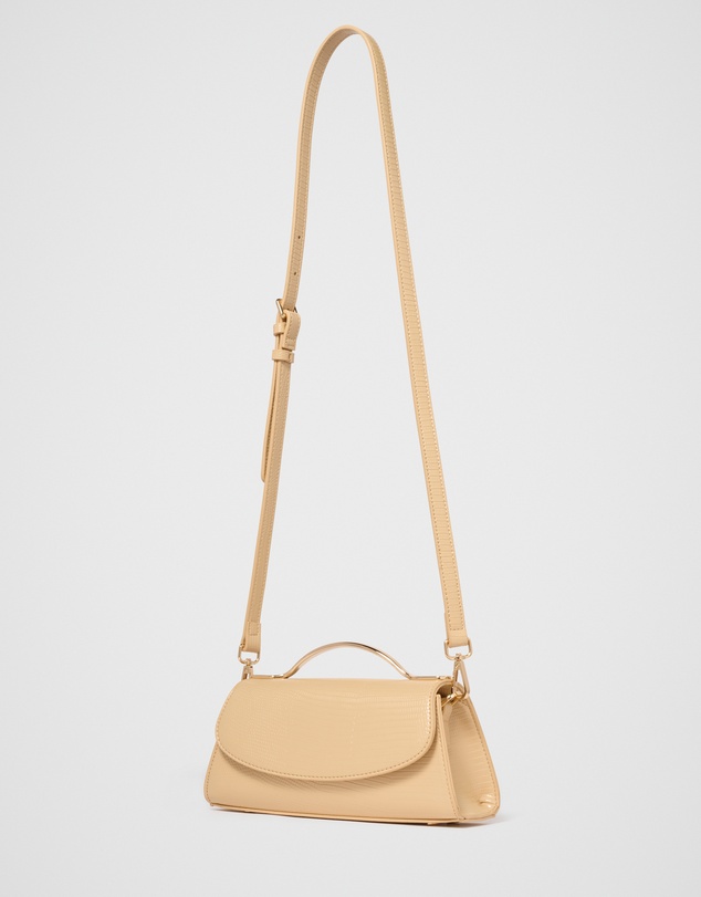 Forever New - Noelle Small Metal Top Handle Bag