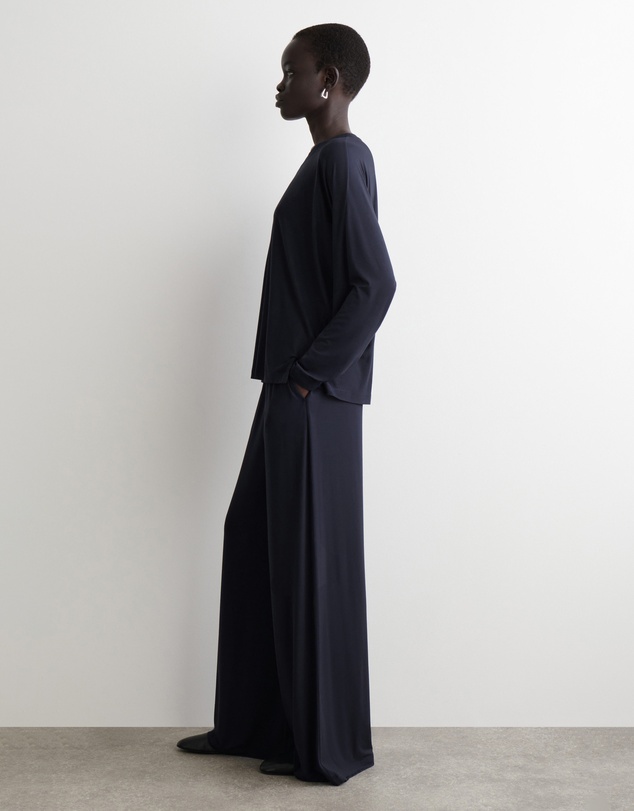 COS - Fluid Jersey Long-Sleeve Top
