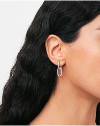 Daniel Wellington - Crystal Link Earrings