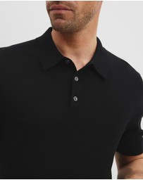 Country Road - Australian Cotton Blend Silk Button Polo