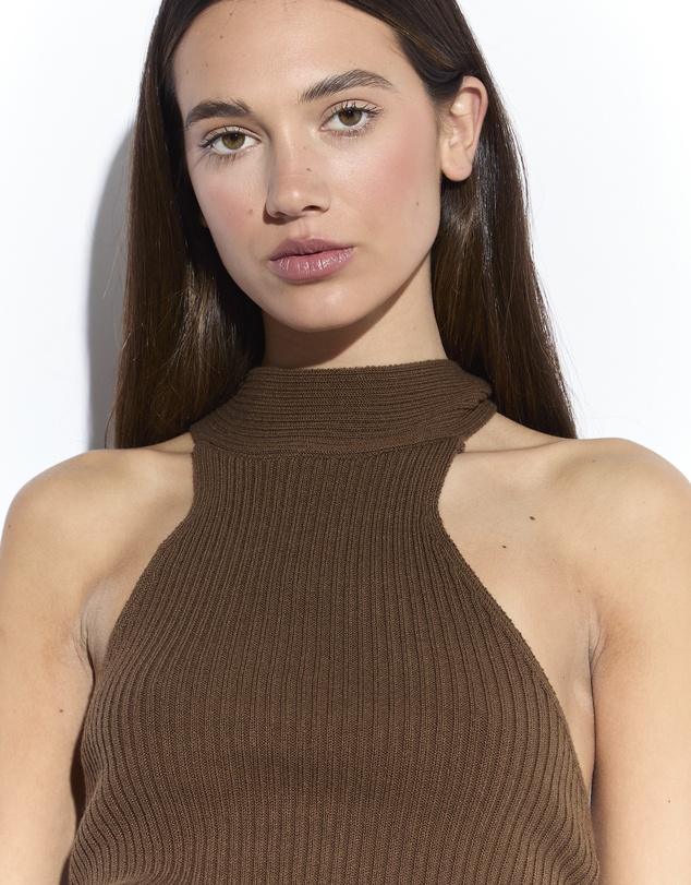 Glamorous - Knitted Halter Neck Bodysuit