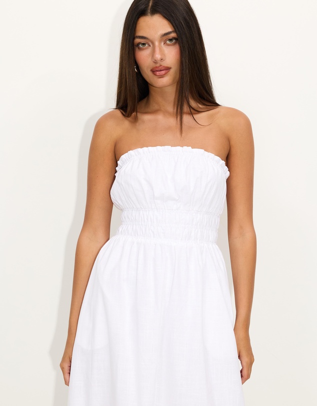 Dazie - Heatwave Strapless Maxi Dress