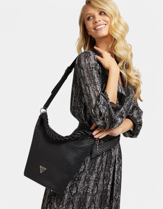 GUESS - Hassie Bucket Hobo Satchel