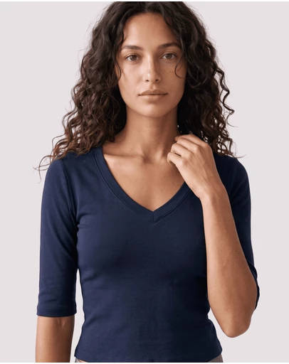 Style Addict - Tess Top - Navy