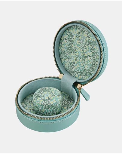 Wolf - WOLF Sophia Round Zip Case Jade Fruit Botanical
