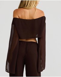 Vacay Swimwear - Bella Top Chocolate