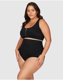 Artesands - Sculpt Black Michelangelo Extra High Waisted Swim Pant