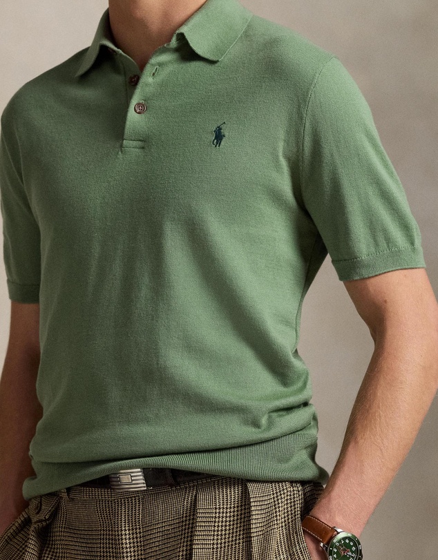 Polo Ralph Lauren - Cotton Polo-Collar Sweater