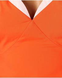 Petal & Pup - Lyle Mini Dress - Orange/Pink