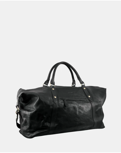 Pierre Cardin - Pierre Cardin Rustic Leather Business/Overnight Bag