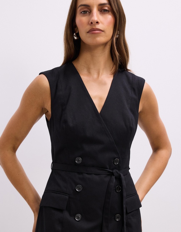 The Fated - Mabel Vest Midi Dress