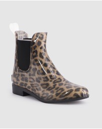 AusWooli Ugg Boots - Doublebay Rainboots With Sheepskin Insole