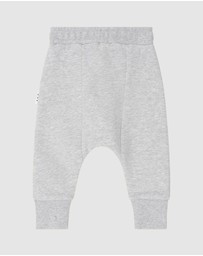 Huxbaby - 5 Pocket Grey Trackpants - Babies