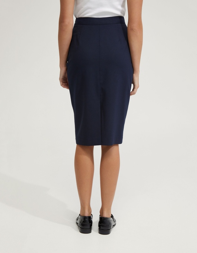 Oxford - Peggy Wool Stretch Suit Skirt