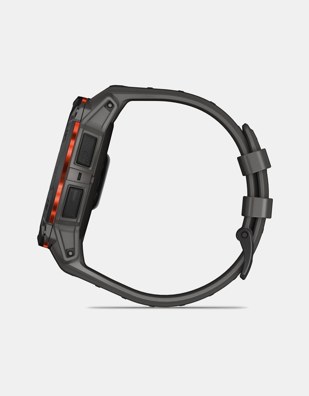 Garmin - Instinct 3 50mm Solar Black Bezel with Charcoal Band