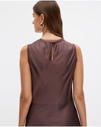 Minima Esenciales - Wren Bias Midi Dress
