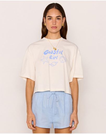 White & Blue