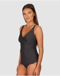 Baku Swimwear - Rococco D/E Cup Wrap Singlet Top