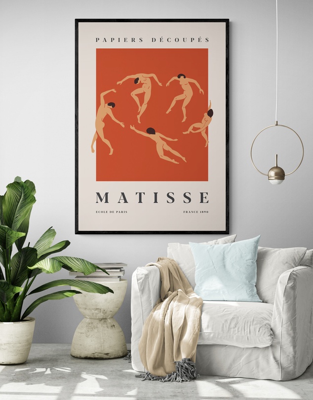 Inka Arthouse - Dancers by Henri Matisse Art Print