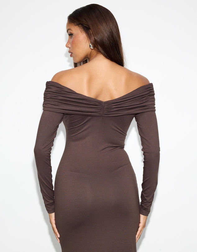 Dazie - Katia Off Shoulder Jersey Dress