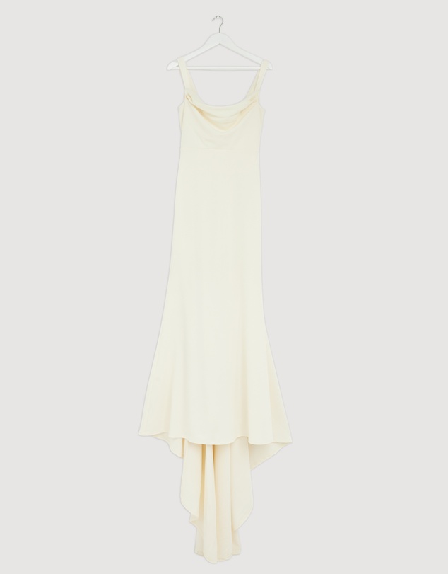 Revibe - Repaired CHANCERY Edith Drape Front Gown - AU 10