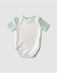 WITH LOVE FOR KIDS - Short Sleeve Onesie - Babies