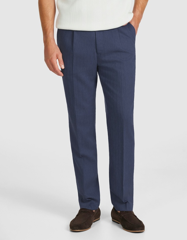 Tarocash - Palisade Pleat Linen Pant