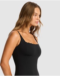Sea Level Australia - Scalloped Square Neck One Piece Bralette