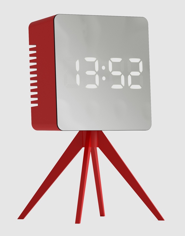 Newgate - Newgate Space Hotel Droid Led Alarm Clock Red