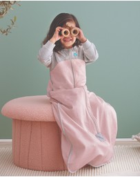Love to Dream - Sleep Bag 1.0 TOG Long Sleeve Organic Cotton in Dusty Pink