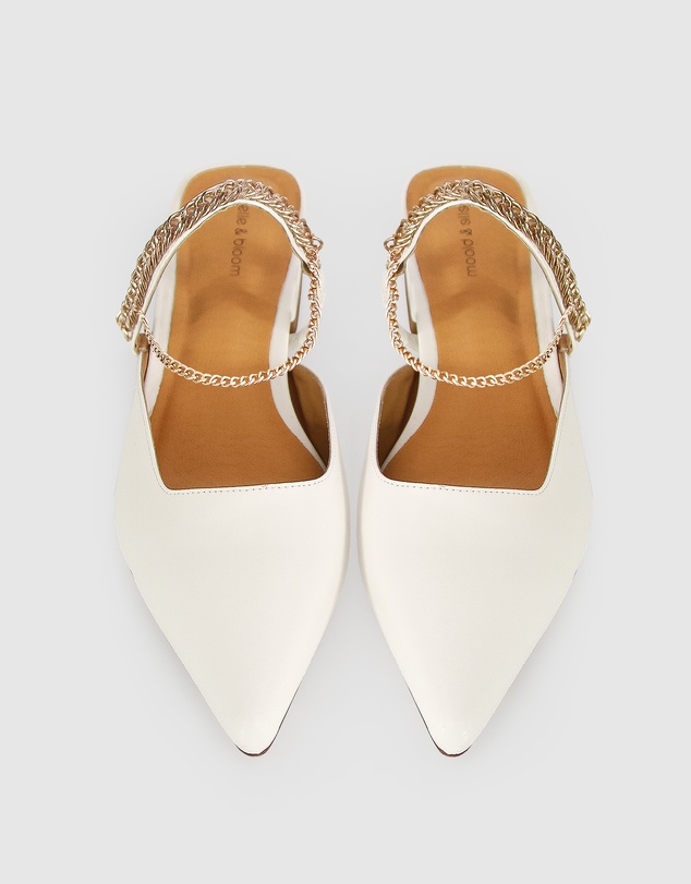Belle & Bloom - On The Go Leather Flat
