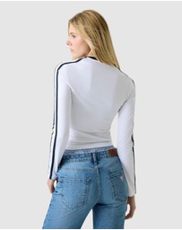 GUESS Jeans - GUESS JEANS Long Sleeve Start Baby Tee