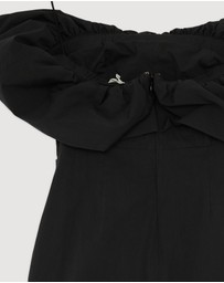 Revibe - Repaired Shona Joy Campbell Strapless Bubble Maxi Dress - AU 8