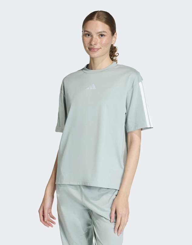 adidas Sportswear - Essentials 3-Stripes Boyfriend Tee Womens