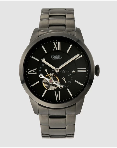 Fossil - Townsman Auto Smoke Analogue Watch ME3172