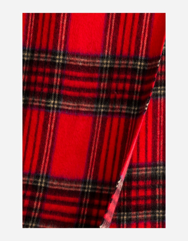 Ozwear Connection Uggs - Ugg 100% Wool Scarf Check Red and Navy