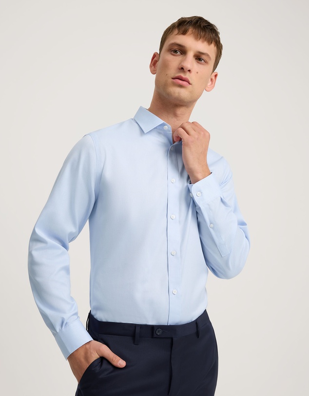 Country Road - Regular Fit Textured Travel Shirt