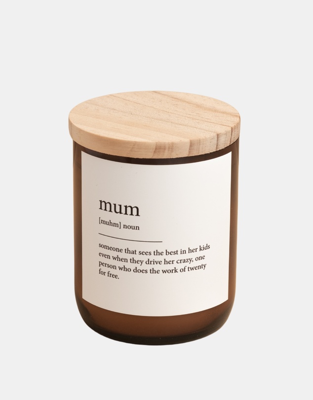 The Commonfolk Collective - Mum ~ Dictionary Meaning Candle
