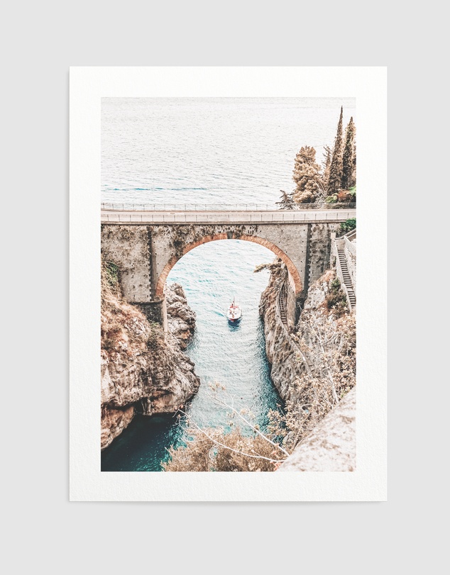 Olive et Oriel - Amalfi Coast Art Print