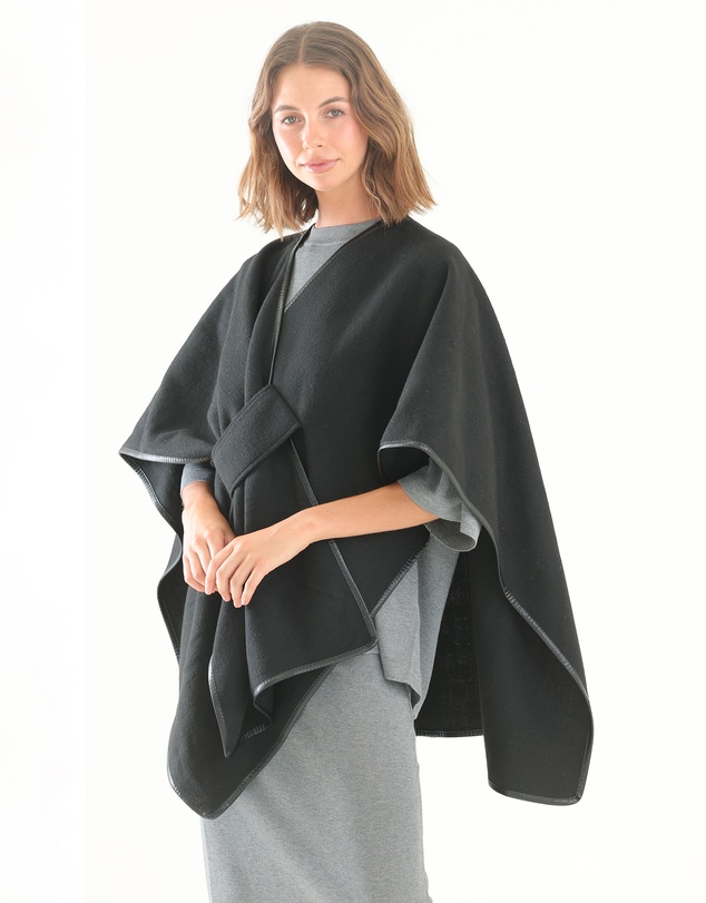 Morgan & Taylor - Jane Bias-Edged Poncho