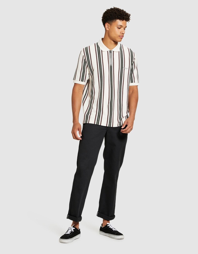 Spencer Project - Pique Knit Polo Short Sleeve Shirt