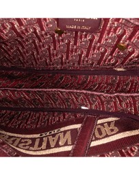 Pre-Loved by Azura Reborn - Pre-Loved Oblique Embroidered Velvet Saddle Bag