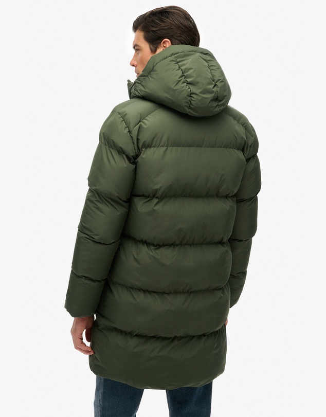 Superdry - Hooded Sports Puffer Mid Jacket