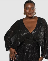 Pink Dusk by Curve Project - Red Carpet Ready Maxi Dress